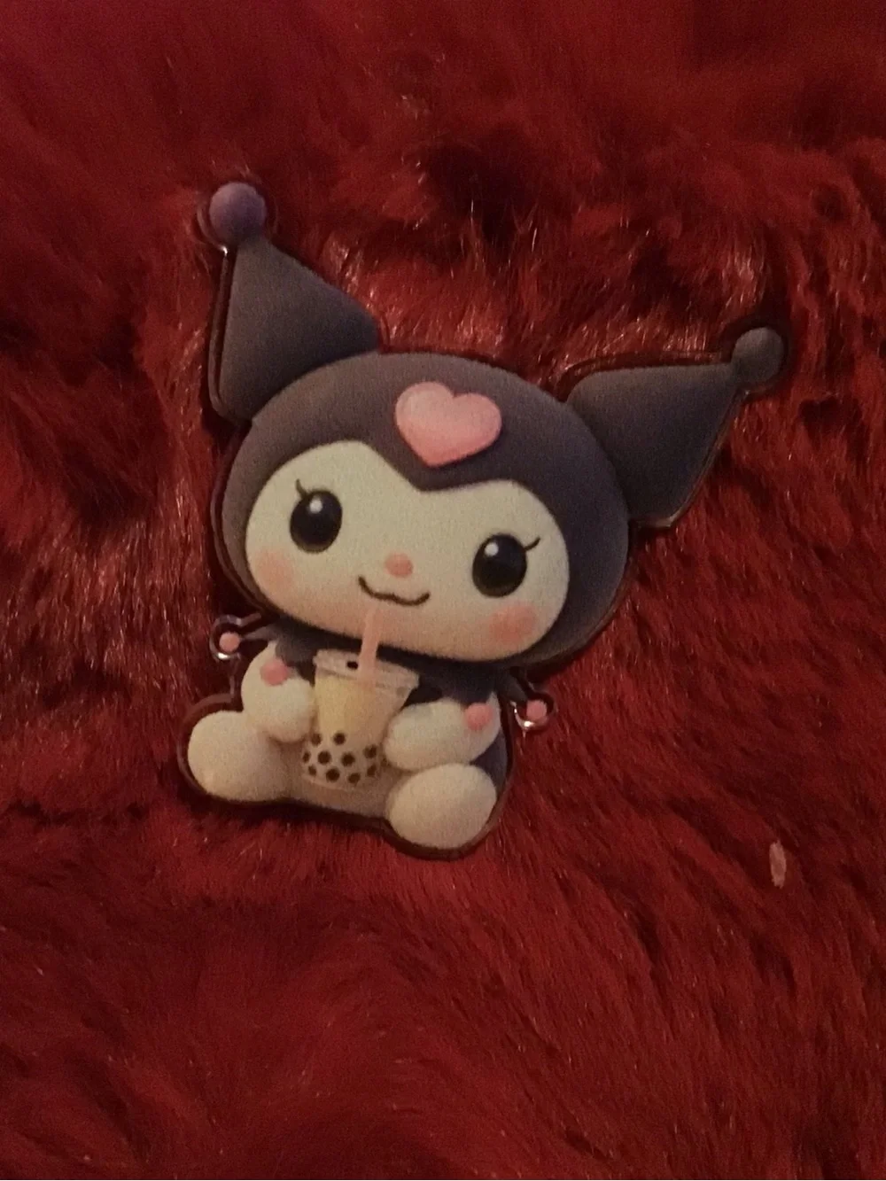 Really cute car vent air freshener holder with Kurami design